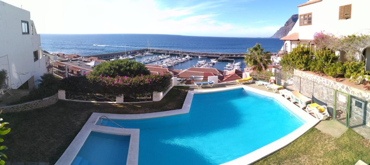 Apartment Mit Sonnenterrasse Und Panorama - Meerblick, 5 Min. Von Hafen + Strand Acantilado de los Gigantes Exteriér fotografie